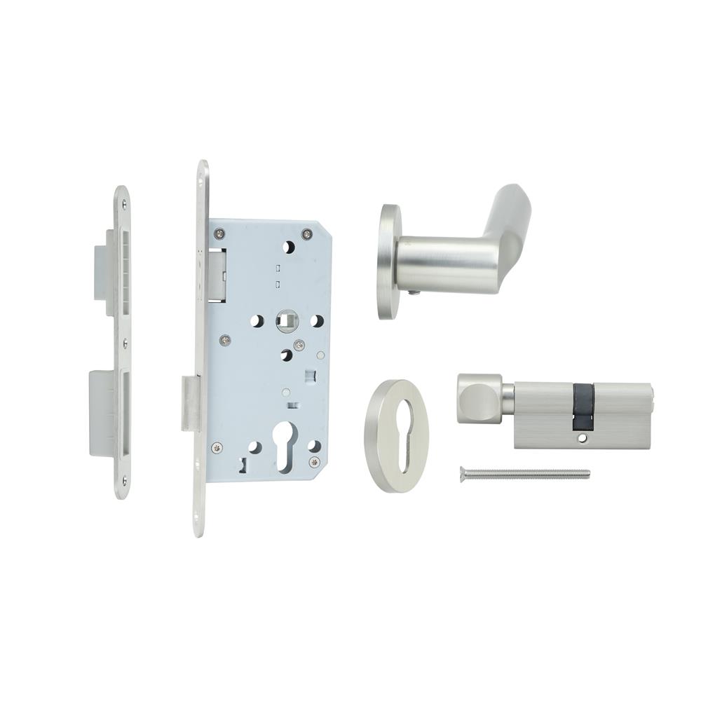 มือจับก้านโยกห้องน้ำ MORTISE HAFELE 489.11.138 สีสเตนเลส