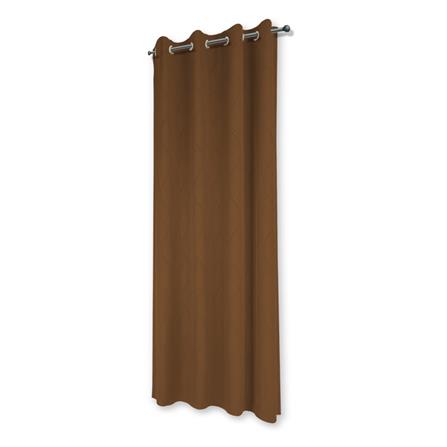 ผ้าม่าน EYELET HOME LIVING STYLE CURVE UV 140x220 ซม. สีน้ำตาล_2