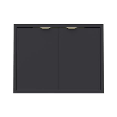 บานซิงค์คู่ MJ GLITTER 86x66 ซม. สี GREY GRAPHITE_0