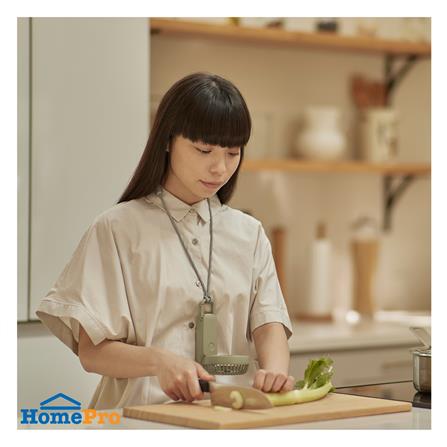 พัดลมพกพา 3 นิ้ว RHYTHM 740110001 สีเขียว_3