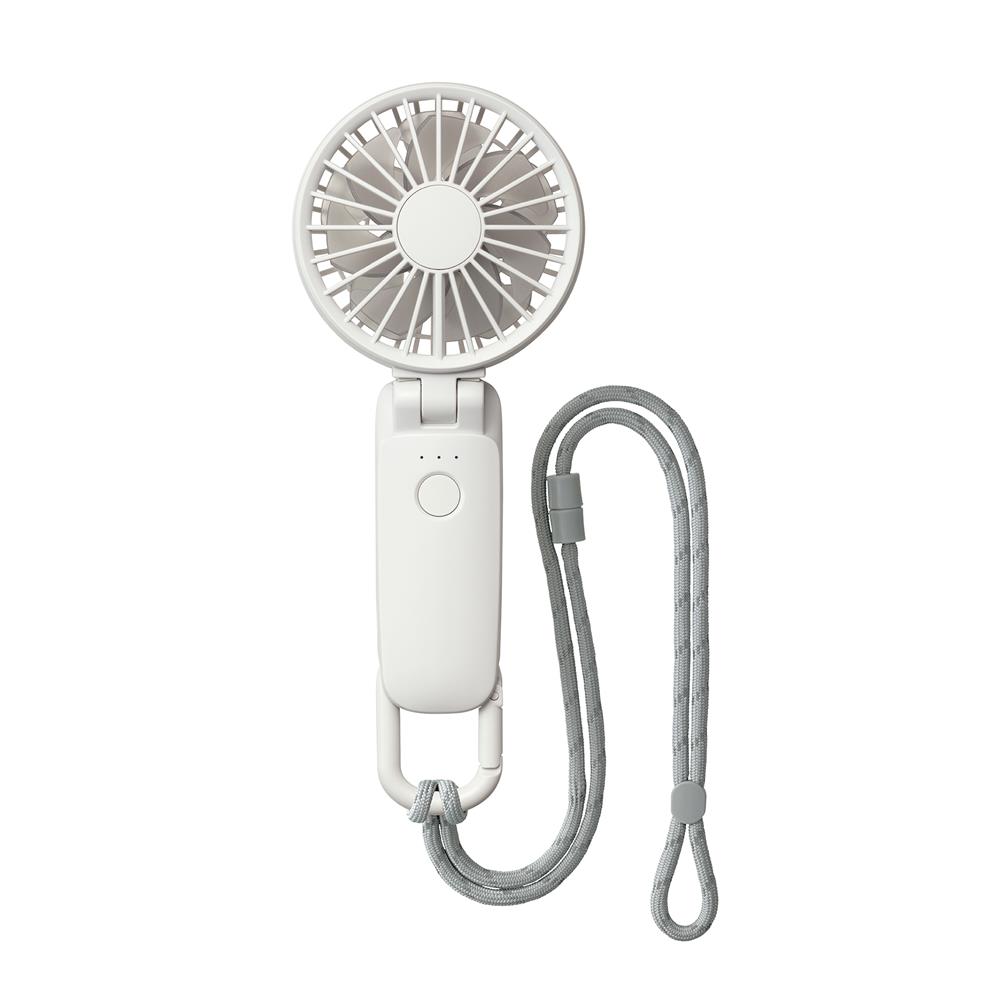 พัดลมพกพา 3 นิ้ว RHYTHM 740191002 สีขาว