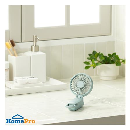 พัดลมพกพา 3 นิ้ว RHYTHM 740131003 สีฟ้า_3