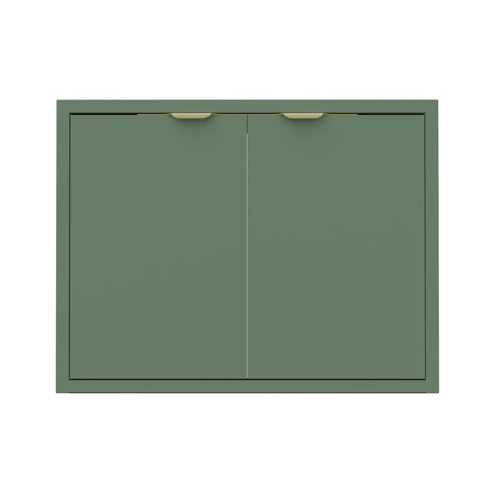 บานซิงค์คู่ MJ GLITTER 86x66 ซม. สี MATCHA