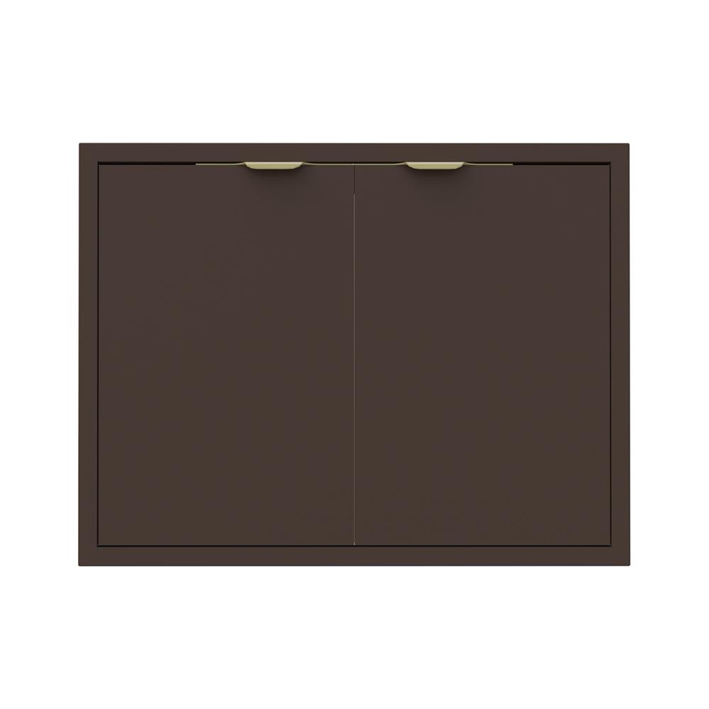 บานซิงค์คู่ MJ GLITTER 86x66 ซม. สี CHOC MOOSE