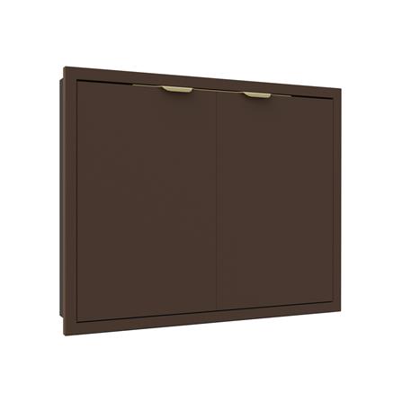 บานซิงค์คู่ MJ GLITTER 86x66 ซม. สี CHOC MOOSE_1