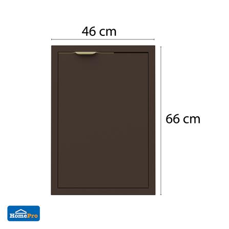 บานซิงค์เดี่ยว MJ GLITTER 46x66 ซม. สี CHOC MOOSE_3