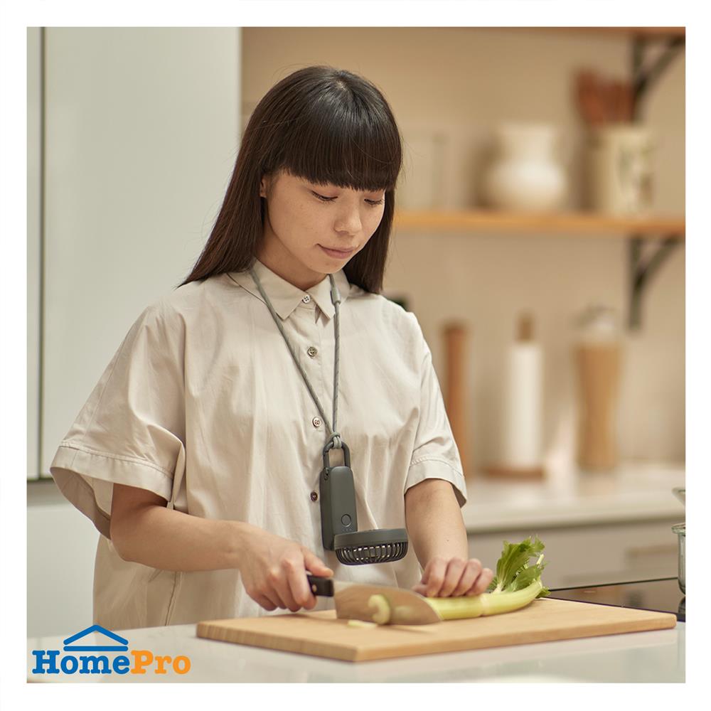 พัดลมพกพา 3 นิ้ว RHYTHM 740121004 สีเทา