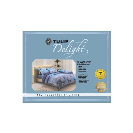 ชุดผ้าปูที่นอน 5 ฟุต (ชุด 5 ชิ้น) TULIP DELIGHT 60013-DL130_3