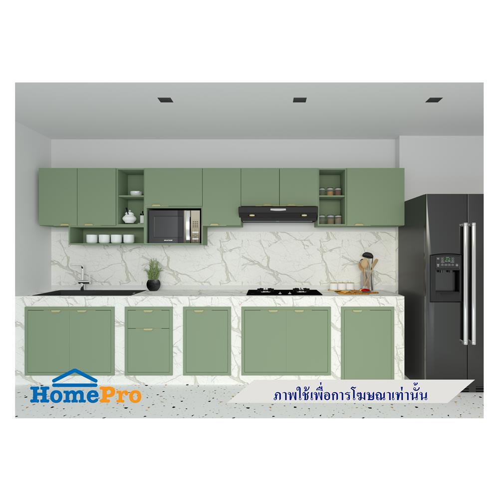 บานซิงค์เดี่ยว MJ GLITTER 46x66 ซม. สี MATCHA