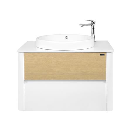 อ่างเคาน์เตอร์ MOYA PLUS VC-2520 สีขาว-โอ๊ค_1