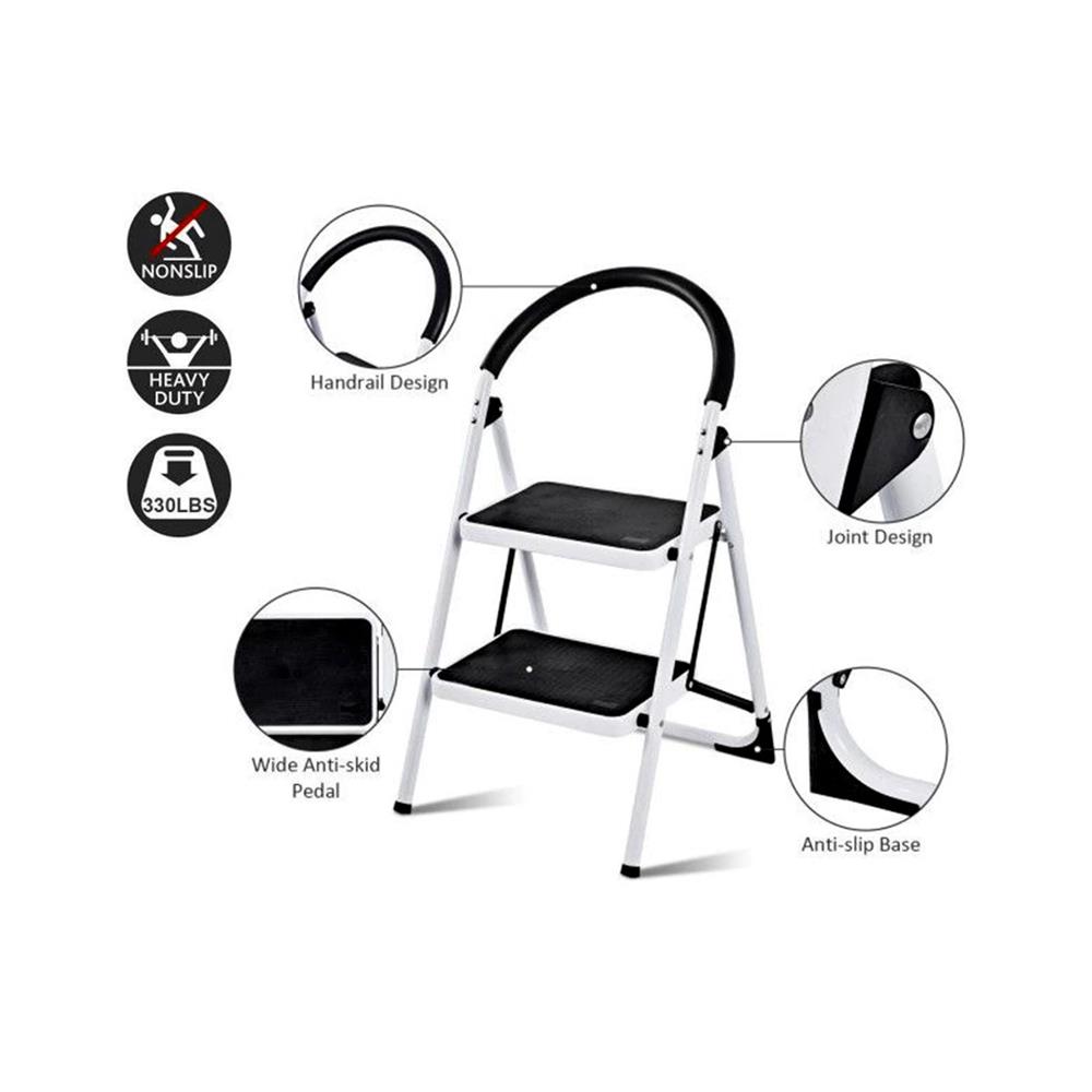 บันได STEP 3 ขั้น BARCO สีขาว-ดำ