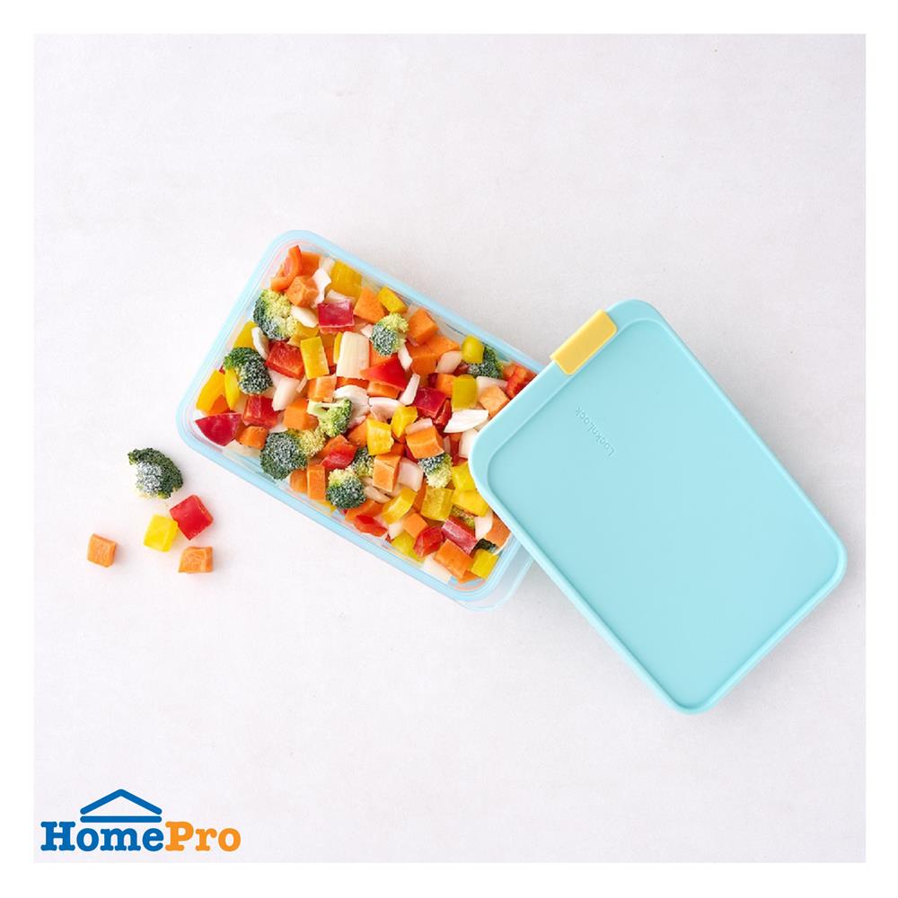 กล่องอาหาร 1.05 ลิตร LOCKNLOCK FREEZER FIT สีฟ้า