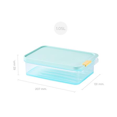 กล่องอาหาร 1.05 ลิตร LOCKNLOCK FREEZER FIT สีฟ้า_17