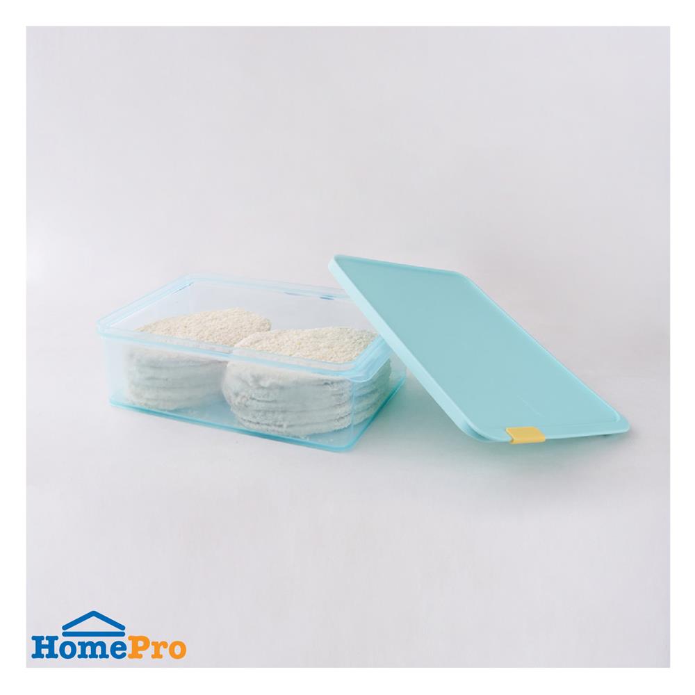 กล่องอาหาร 3.5 ลิตร LOCKNLOCK FREEZER FIT สีฟ้า