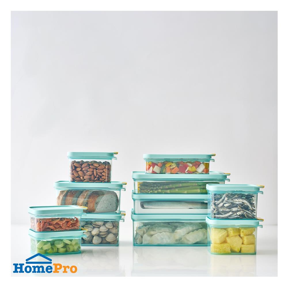 กล่องอาหาร 1.65 ลิตร LOCKNLOCK FREEZER FIT สีฟ้า