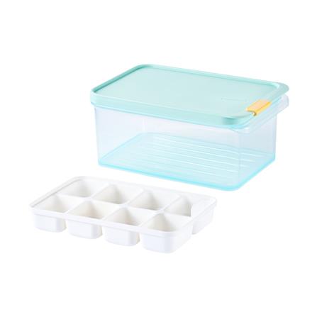 กล่องอาหารพร้อมบล็อก 1.65 ลิตร LOCKNLOCK FREEZER FIT สีฟ้า_0