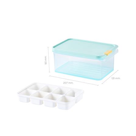 กล่องอาหารพร้อมบล็อก 1.65 ลิตร LOCKNLOCK FREEZER FIT สีฟ้า_16