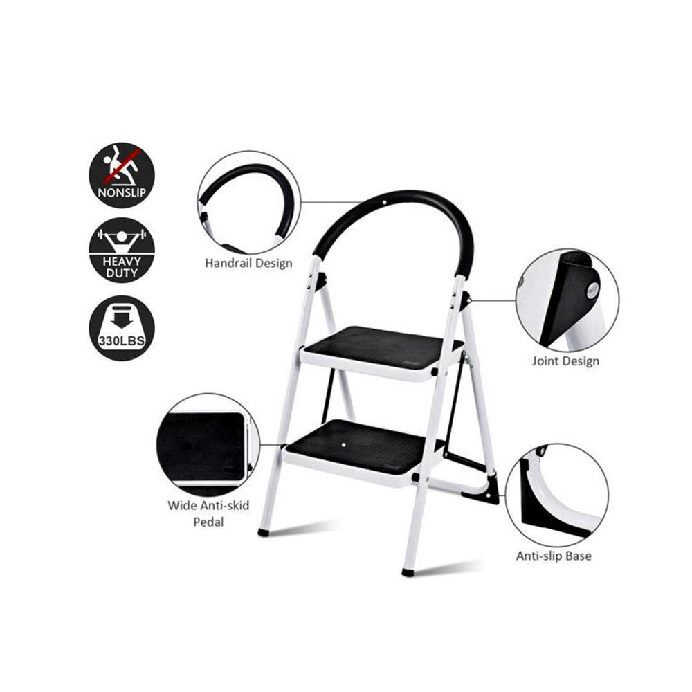 บันได STEP 4 ขั้น BARCO สีขาว-ดำ