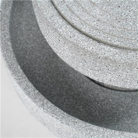 น้ำพุน้ำล้นตั้งโต๊ะ 2 ชั้น SPRING RUWA สีเทา_5