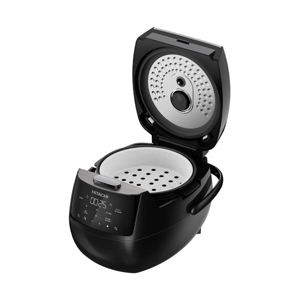 หม้อหุงข้าว DIGITAL HITACHI RZ-R10XP สีดำ 1 ลิตร