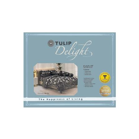 ชุดผ้าปูที่นอน 6 ฟุต (ชุด 5 ชิ้น) TULIP DELIGHT 60012-DL131_3