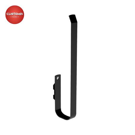 ตะขอแขวนเหล็กแขวนสายยาว CUSTOMAI สีดำ_0