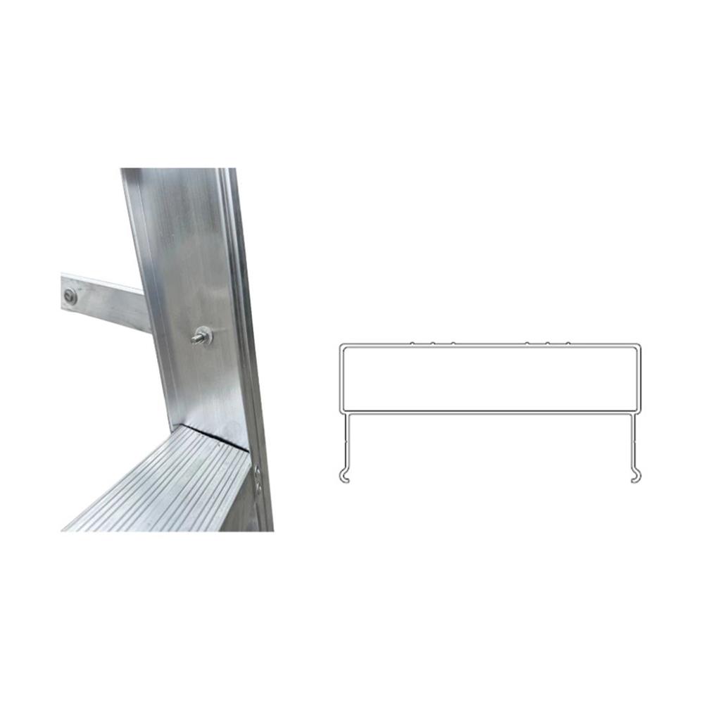 บันไดอะลูมิเนียมทรง A BARCO 6 ขั้น 1.5 ม.