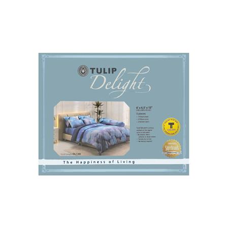 ชุดผ้าปูที่นอน 6 ฟุต (ชุด 5 ชิ้น) TULIP DELIGHT 60012-DL130_3