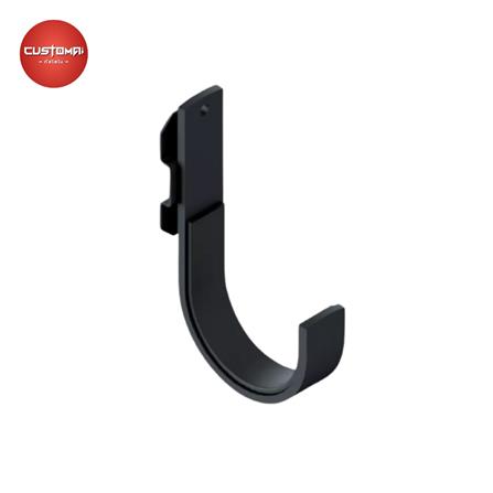 ตะขอแขวนเหล็กตัว J CUSTOMAI สีดำ (1 คู่)_0