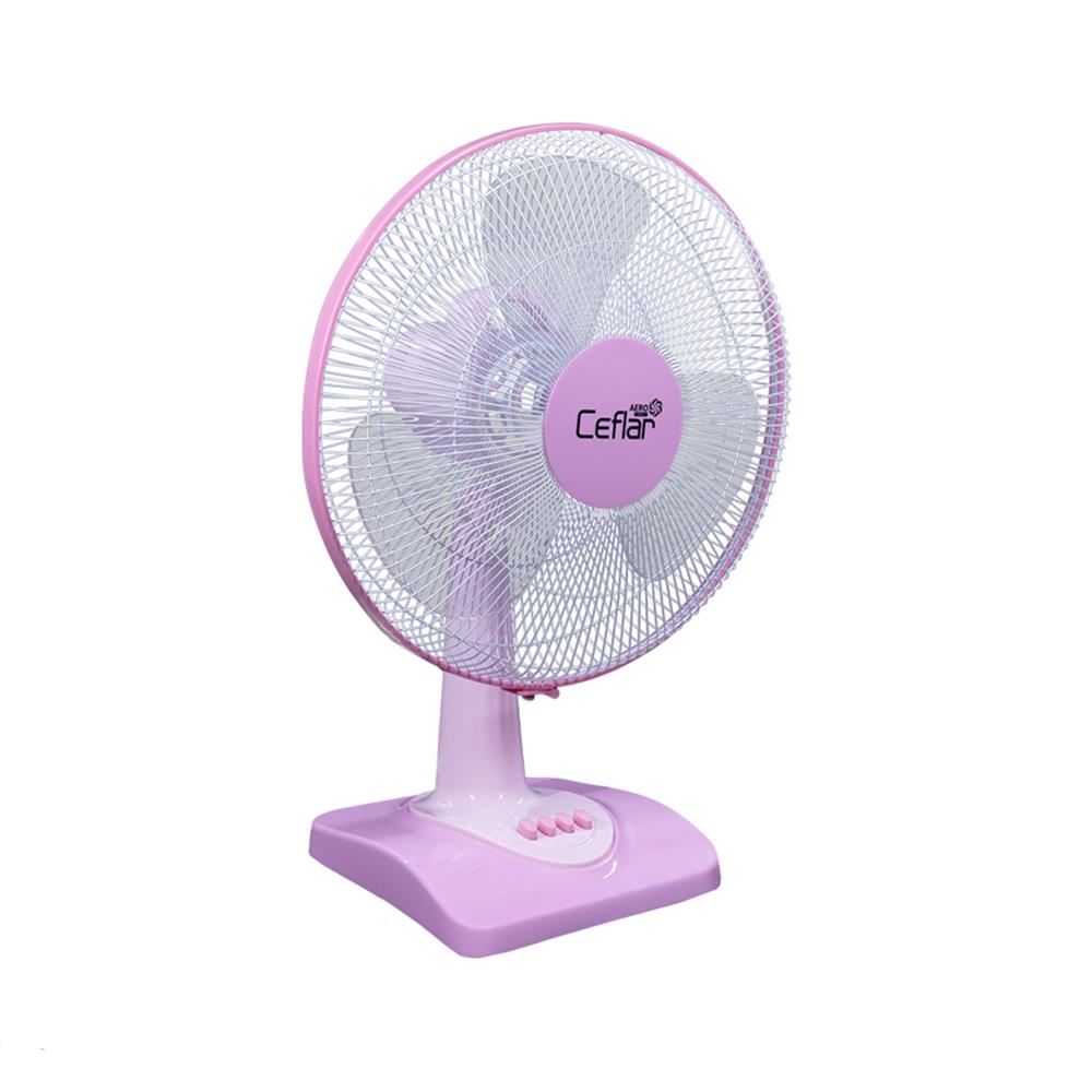 พัดลมตั้งโต๊ะ 16 นิ้ว CEFLAR FB-1602 สีชมพู