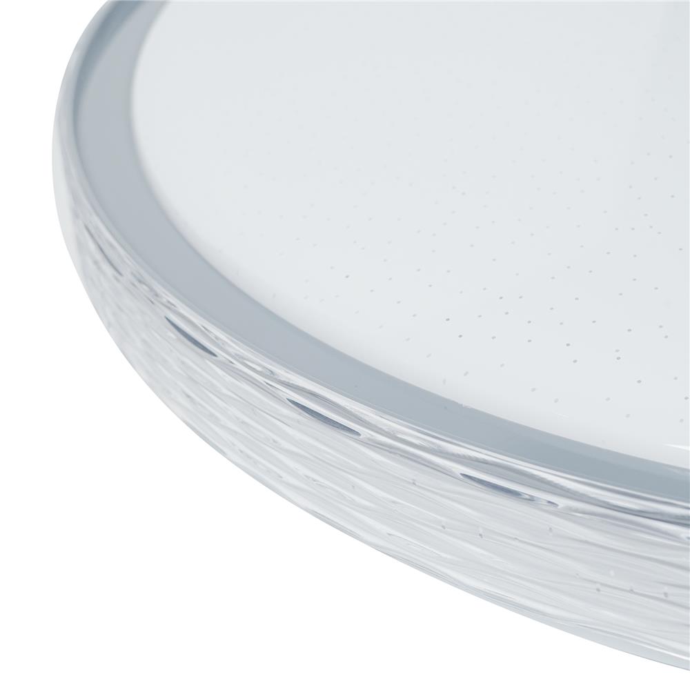 ไฟเพดาน LED CARINI R1323GY-L1 50 วัตต์ 19 นิ้ว DAYLIGHT/COOL WHITE/WARM WHITE สีขาว/เทา