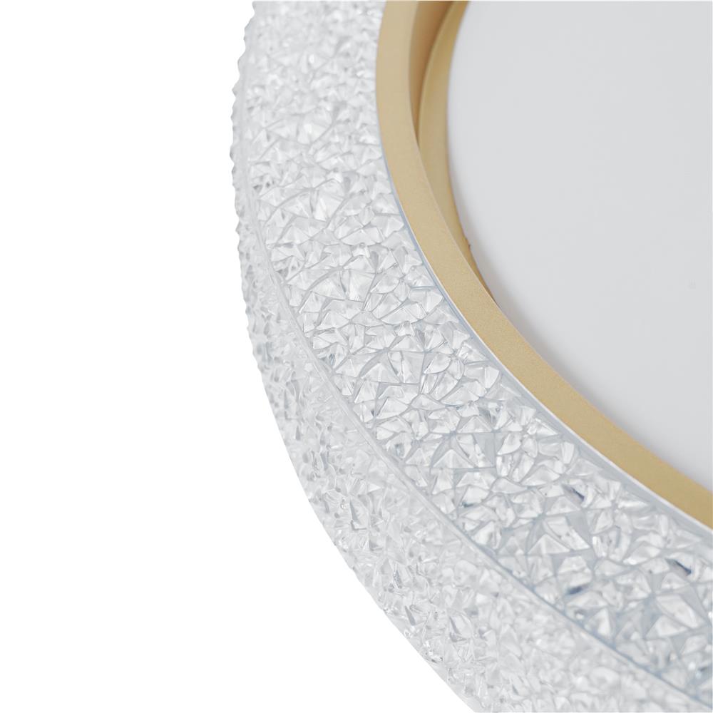 ไฟเพดาน LED CARINI R1351GD-M1 NL 16 นิ้ว 30 วัตต์ DAYLIGHT/COOL WHITE/WARM WHITE สีขาว/ทอง