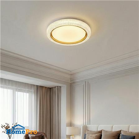 ไฟเพดาน LED CARINI R1351GD-M1 NL 16 นิ้ว 30 วัตต์ DAYLIGHT/COOL WHITE/WARM WHITE สีขาว/ทอง_1