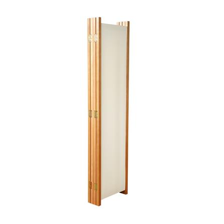 ฉากกั้น 4 บานพับ FURDINI SHIBU สีไม้ธรรมชาติ_3