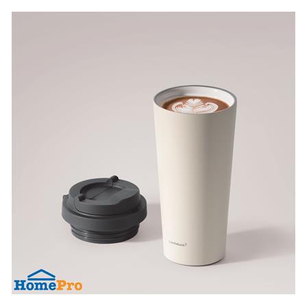 กระติกสุญญากาศ LOCKNLOCK ENERGETIC 550 มล. สีครีม/ดำ_1