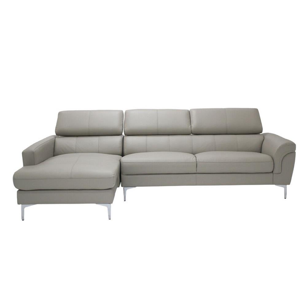 โซฟาเข้ามุมซ้าย SB FURNITURE GEEZER 19216837 สีเทาอ่อน