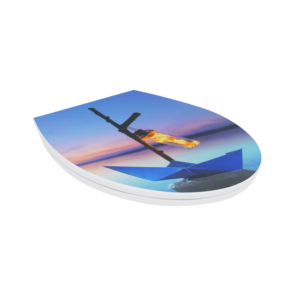 ฝารองนั่ง MOYA DUROPLAST HY-UF87-PET-4248 SEA