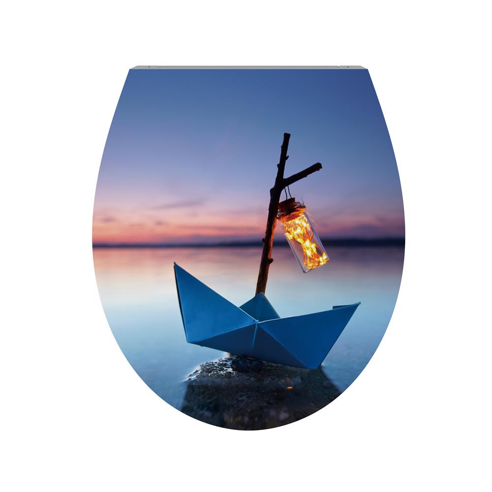 ฝารองนั่ง MOYA DUROPLAST HY-UF87-PET-4248 SEA