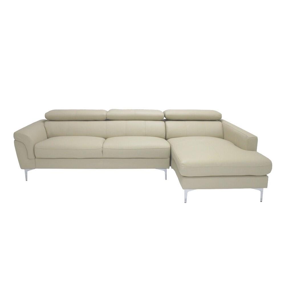 โซฟาเข้ามุมขวา SB FURNITURE GEEZER 19216828 สีครีม