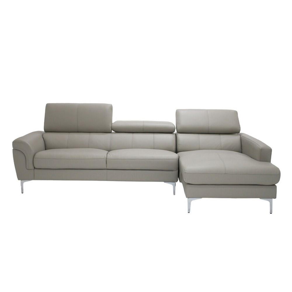 โซฟาเข้ามุมขวา SB FURNITURE GEEZER 19216830 สีเทาอ่อน