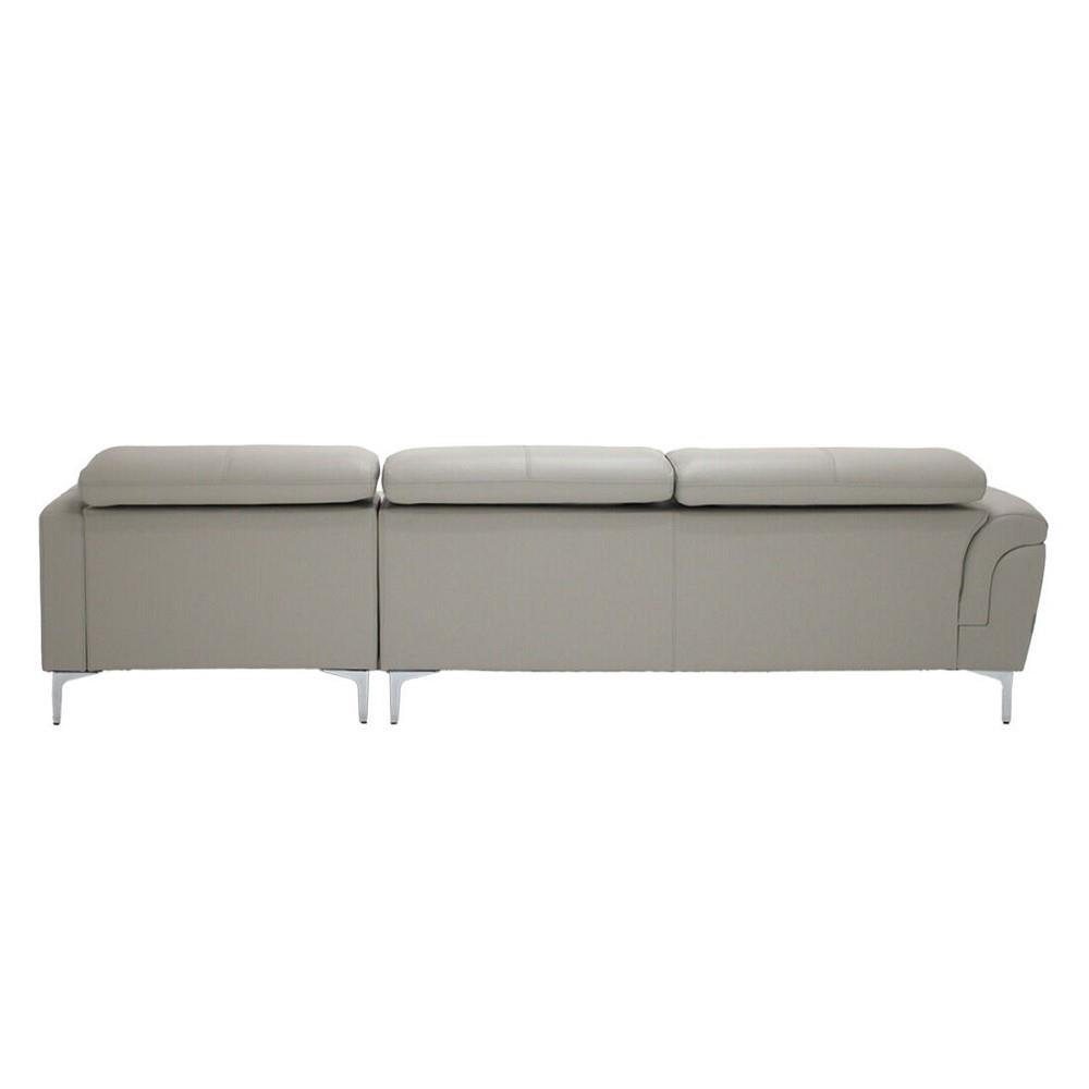 โซฟาเข้ามุมขวา SB FURNITURE GEEZER 19216830 สีเทาอ่อน