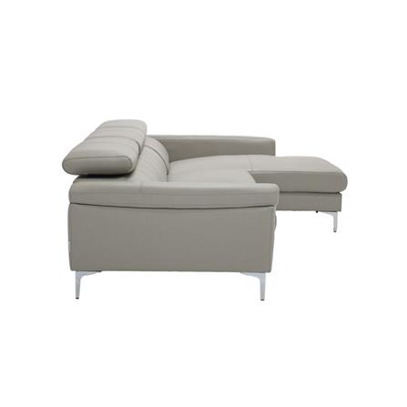 โซฟาเข้ามุมขวา SB FURNITURE GEEZER 19216830 สีเทาอ่อน_4