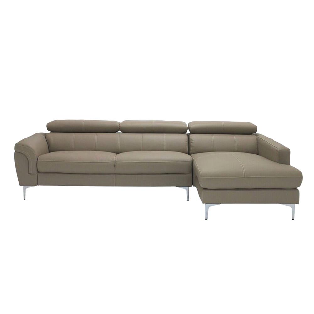 โซฟาเข้ามุมขวา SB FURNITURE GEEZER 19216826 สีน้ำตาลอ่อน