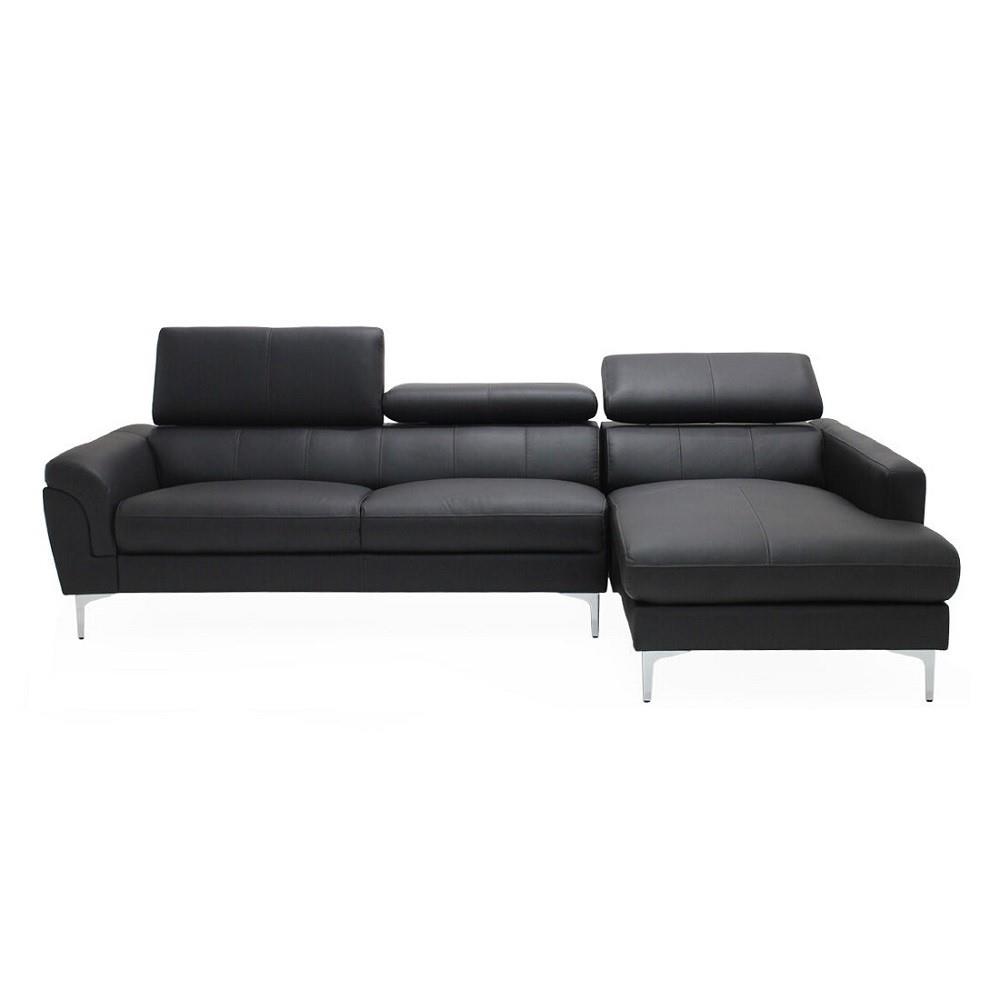 โซฟาเข้ามุมขวา SB FURNITURE GEEZER 19216824 สีน้ำตาลเข้ม