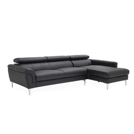 โซฟาเข้ามุมขวา SB FURNITURE GEEZER 19216824 สีน้ำตาลเข้ม_1