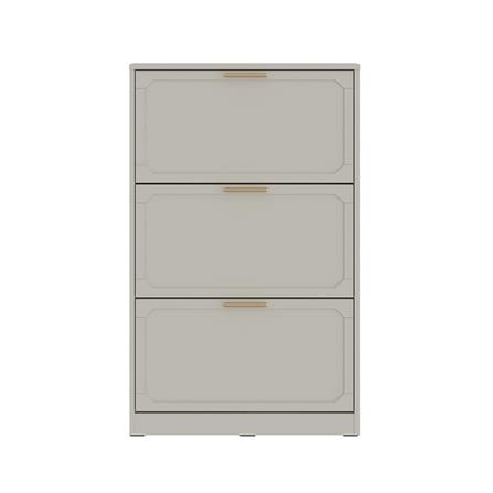 ตู้วางรองเท้า SB FURNITURE QUISTA 19242244 76 ซม. สีเทาอ่อน_1