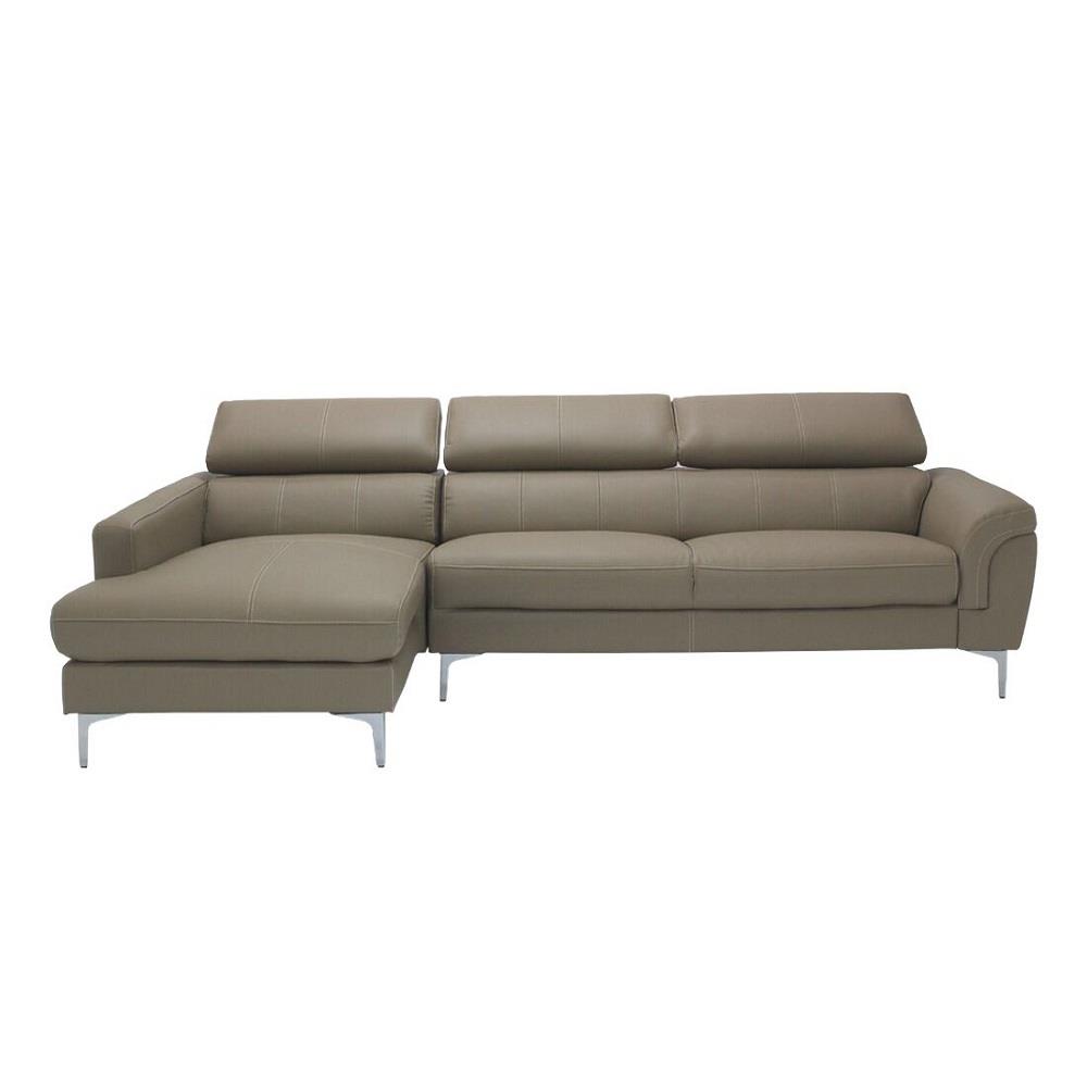 โซฟาเข้ามุมซ้าย SB FURNITURE GEEZER 19216833 สีน้ำตาลอ่อน