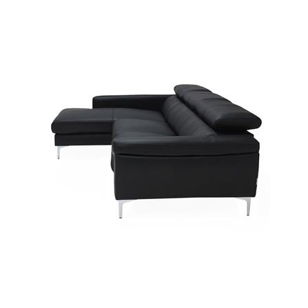 โซฟาเข้ามุมซ้าย SB FURNITURE GEEZER 19216832 สีดำ_4