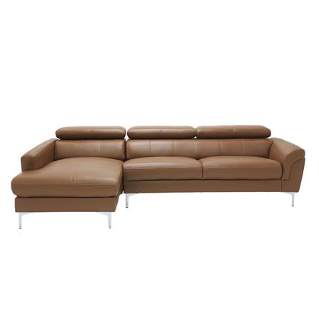 โซฟาเข้ามุมซ้าย SB FURNITURE GEEZER 19216836 สีน้ำตาล_0