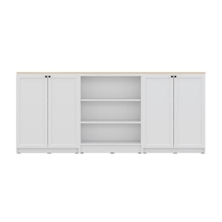 ตู้เตี้ย SB FURNITURE TRIXX 59064239 240 ซม. สีขาว_0